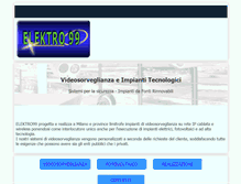 Tablet Screenshot of elektro99.it
